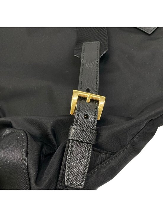 Prada Backpack Black Re Edition Leather